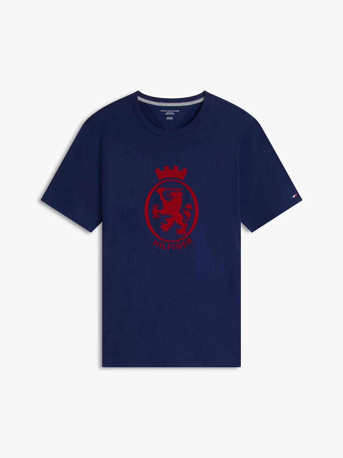 T-shirt à grand logo écusson
