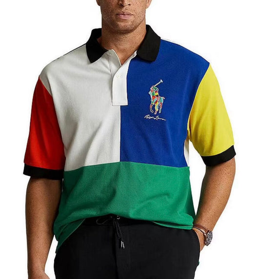 Polo en maille Custom Slim Fit Big Pony