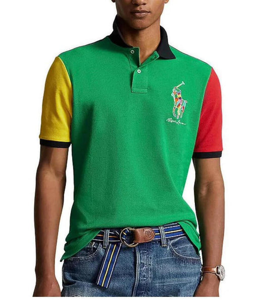 Polo en maille Custom Slim Fit Big Pony