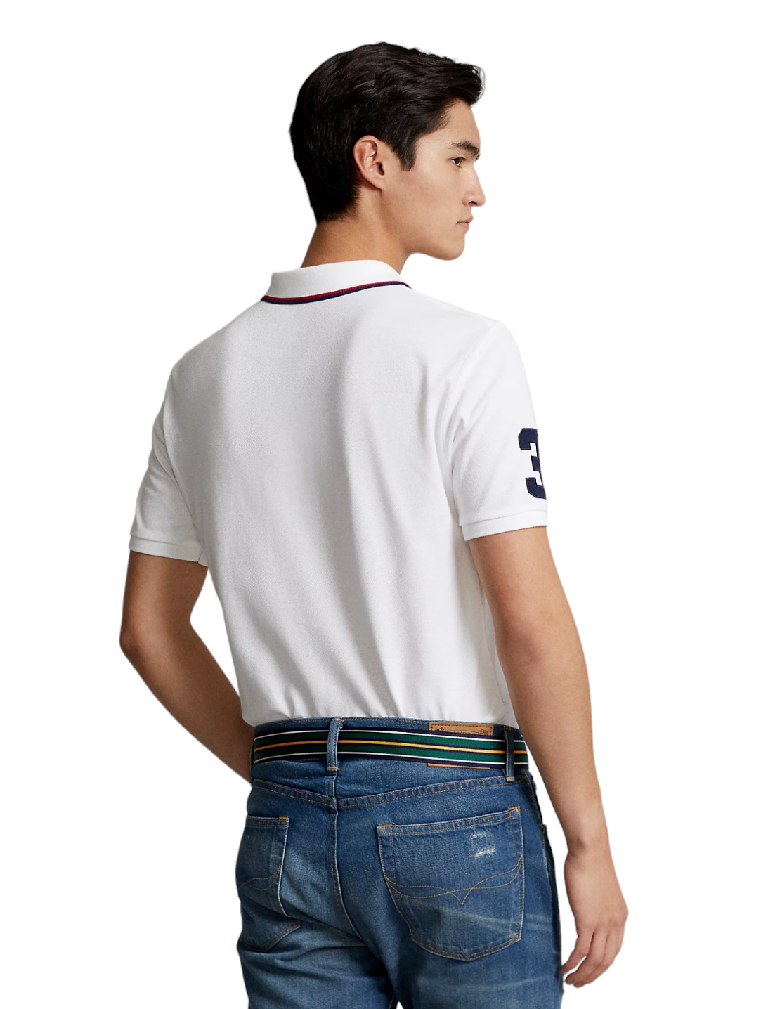 Polo  coupe slim personnalisée à triple poney  Cruise