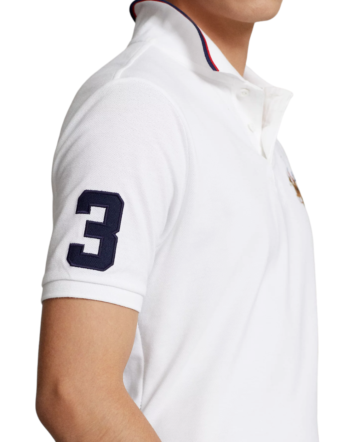 Polo  coupe slim personnalisée à triple poney  Cruise