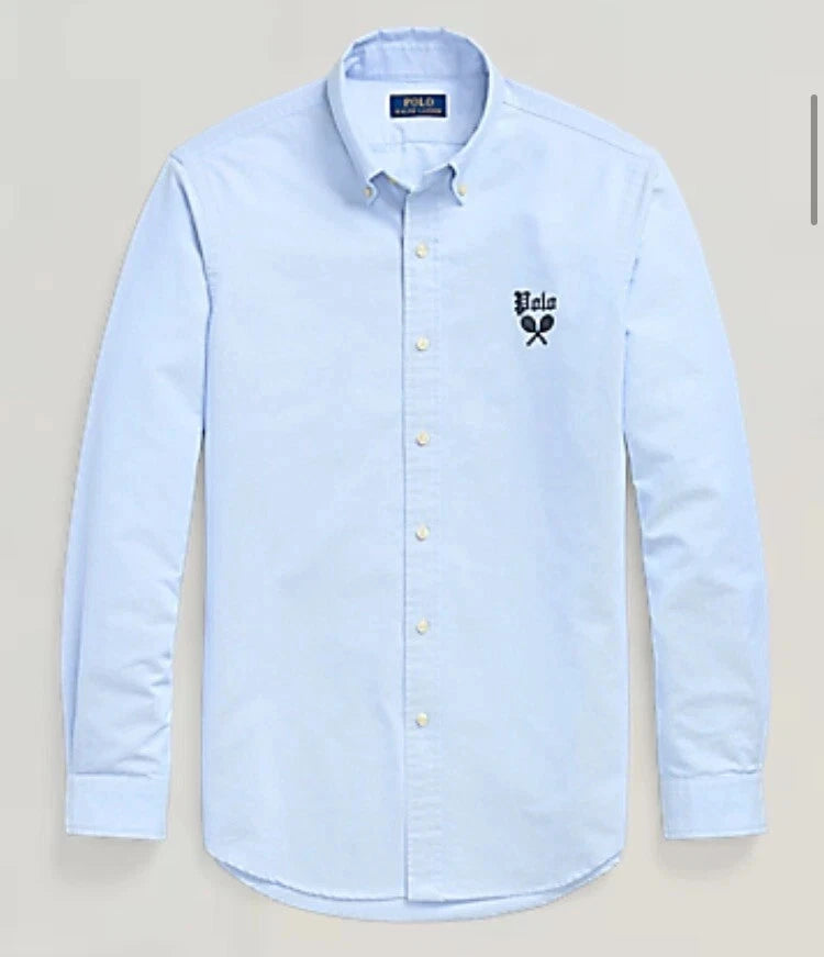 Chemise Oxford brodée P-Wing – Coupe classique
