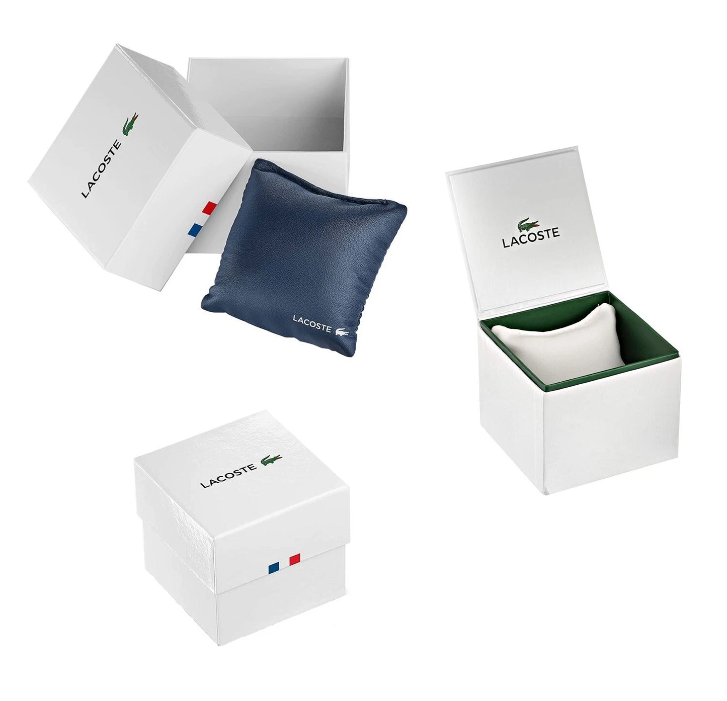Montre homme Lacoste Neocroc en silicone blanc