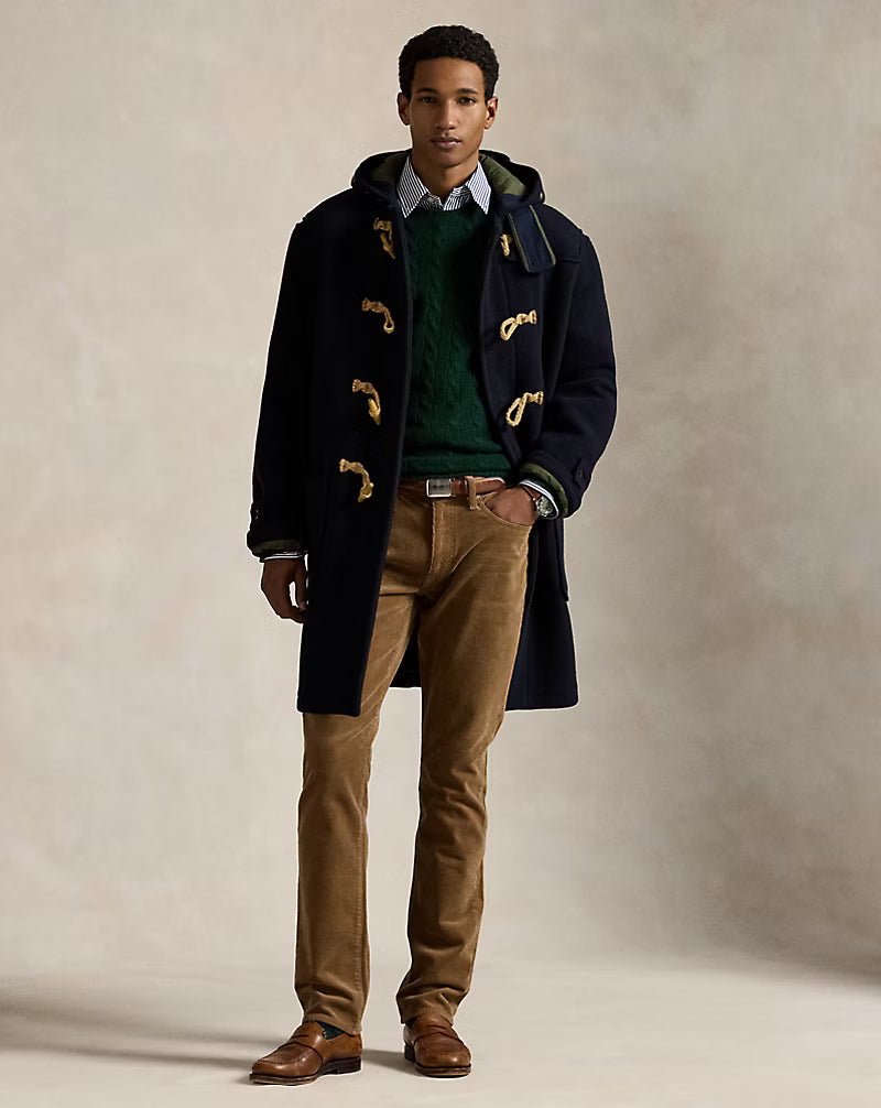 Pantalon Varick Slim Straight en Velours Côtelé