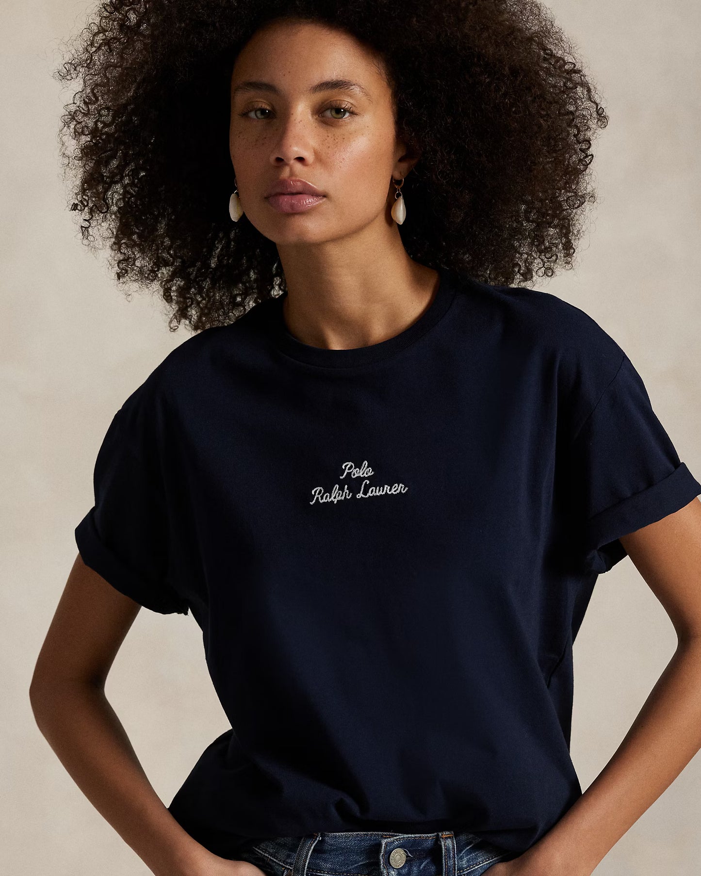 T-shirt Homme Classic Fit – Logo Brodé