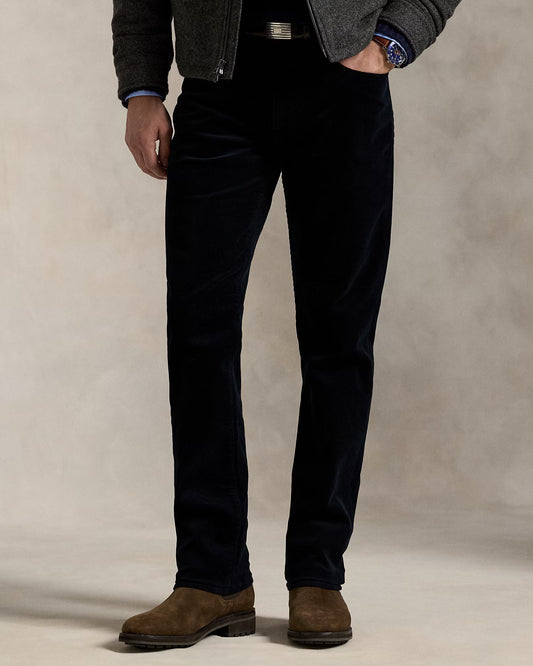 Pantalon Varick Slim Straight en Velours Côtelé