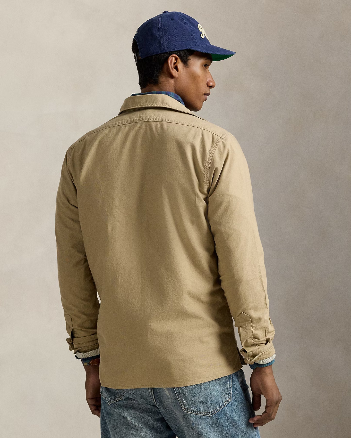 Surchemise Oxford teinte en pièce