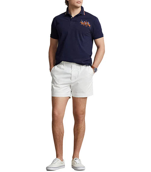 Polo  coupe slim personnalisée à triple poney  Cruise